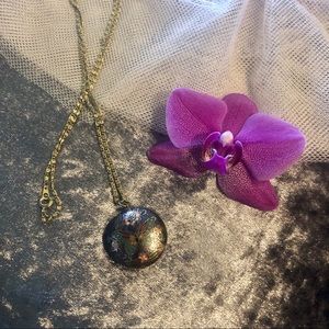 🖤🖤Vintage Cloisonné Butterfly Necklace